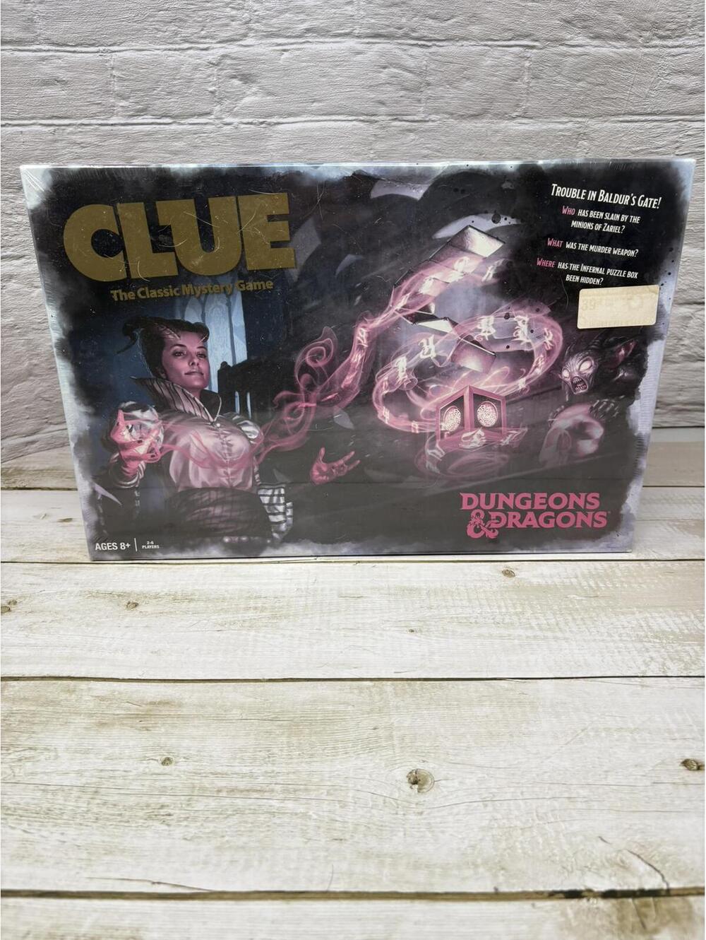 Clue Dungeons & Dragons Board Game USAopoly 2019 Factory Sealed NEW D&D
